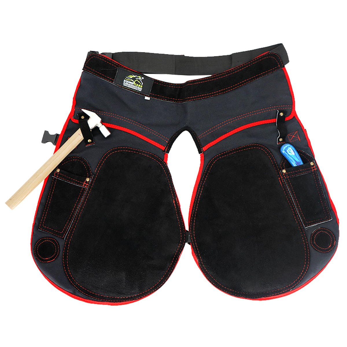 Équine Care Farrier Apron cuir suede protection robuste pour le maréchage