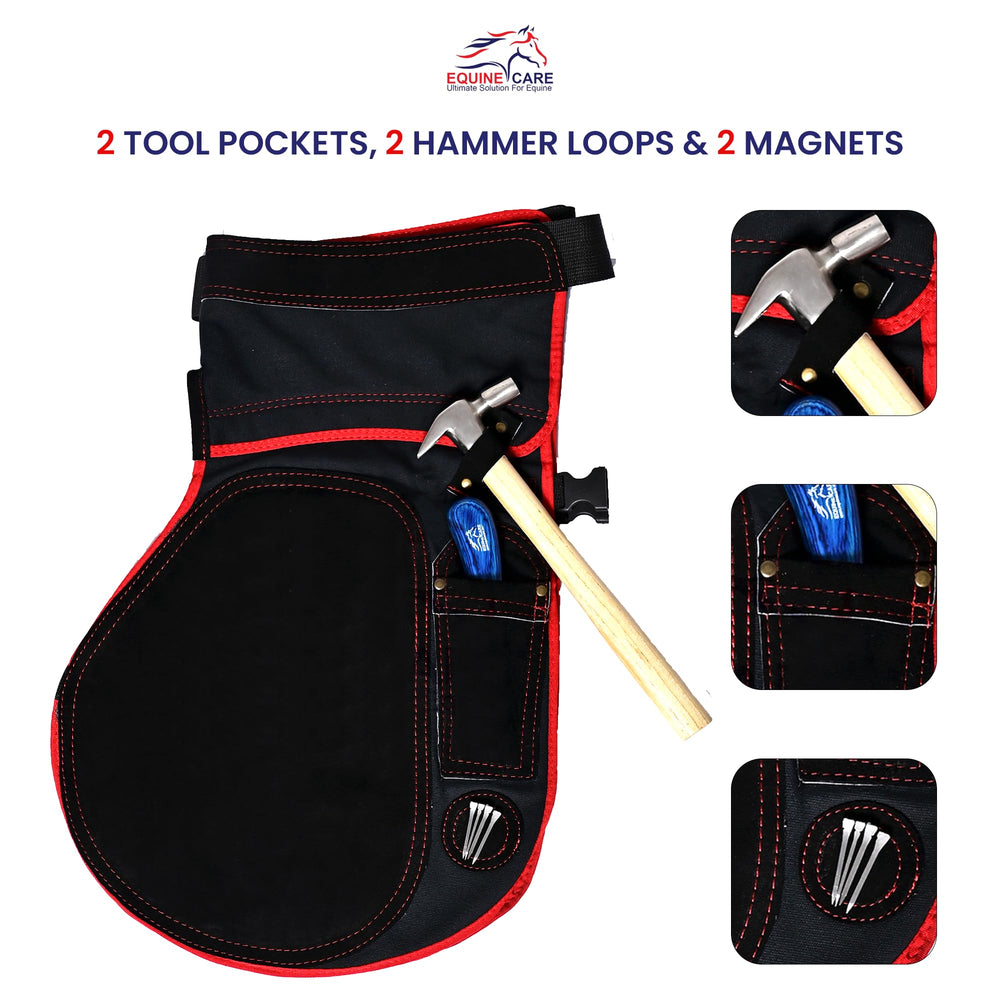Équine Care Farrier Apron taille réglable 28–52 pouces ajustement personnalisé