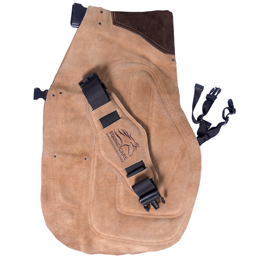 Equine Care bandes-degage-rapide-renforcees assurent un ajustement sûr et confortable.