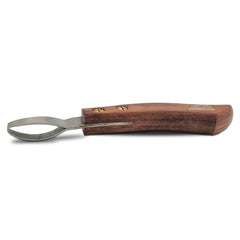 Équine Care – prise en main ergonomique en bois lors d’un travail prolongé du sabot.