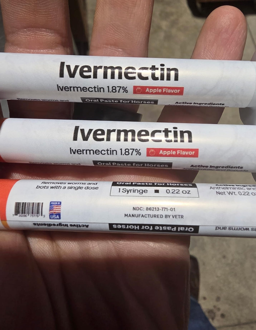 Utilisation simple et rapide avec Equine Prime pour chevaux et moutons.