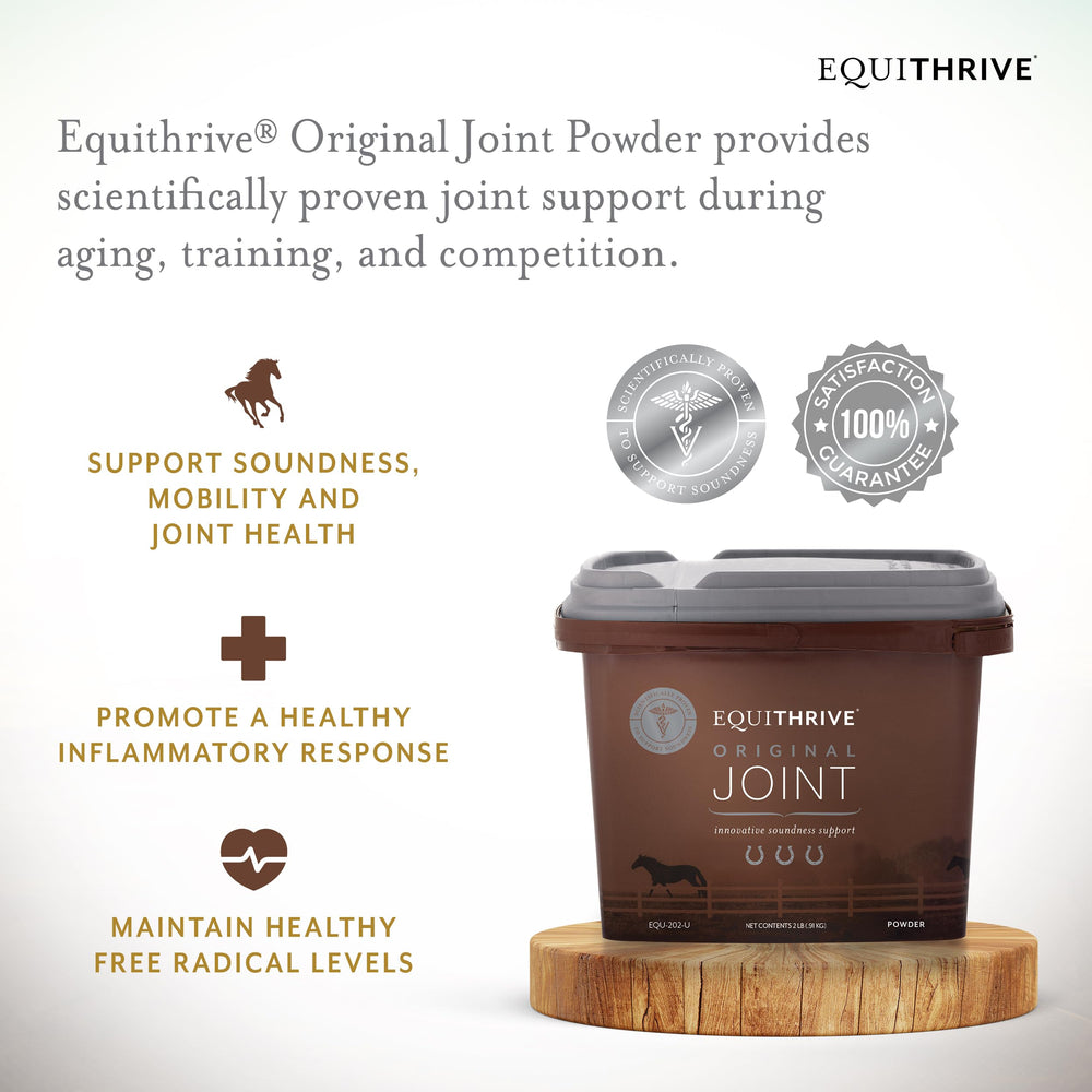 Equithrive Original Joint Poudre Acide Hyaluronique: aide au confort des articulations au quotidien.