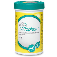 Equitop Myoplast bouteille 1,5 kg prête pour l entraînement.