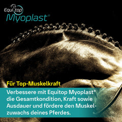 Equitop Myoplast doseur intégré facilitant le dosage précis.