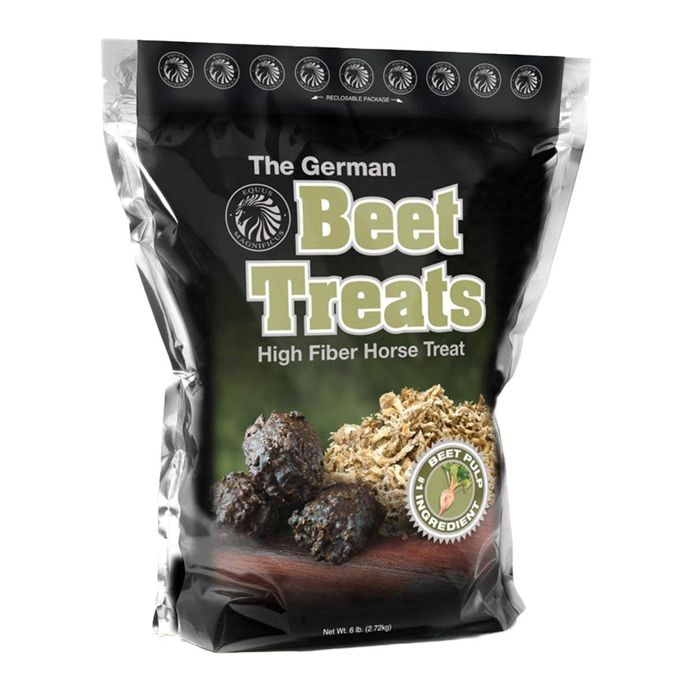 Friandise allemande à la betterave Equus Magnificusinc – récompense naturelle pour l'entraînement.