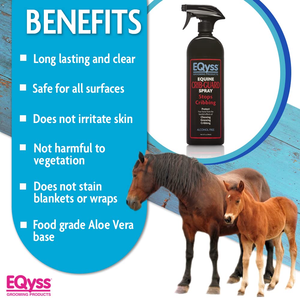 Eqyss Crib Guard: surfaces diverses sans taches, sécurité et propreté.