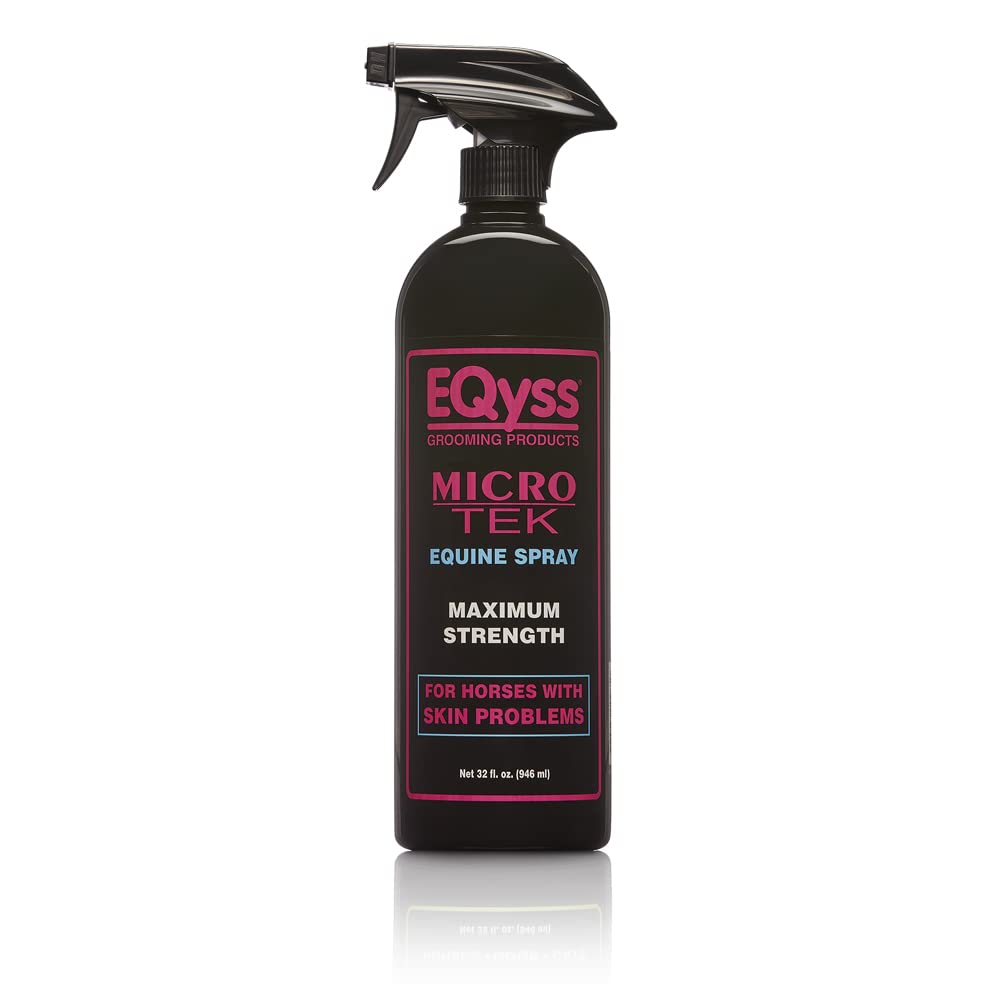 Eqyss Micro-Tek équin - pulvérisateur pratique soulage démangeaisons et irritations cutanées.