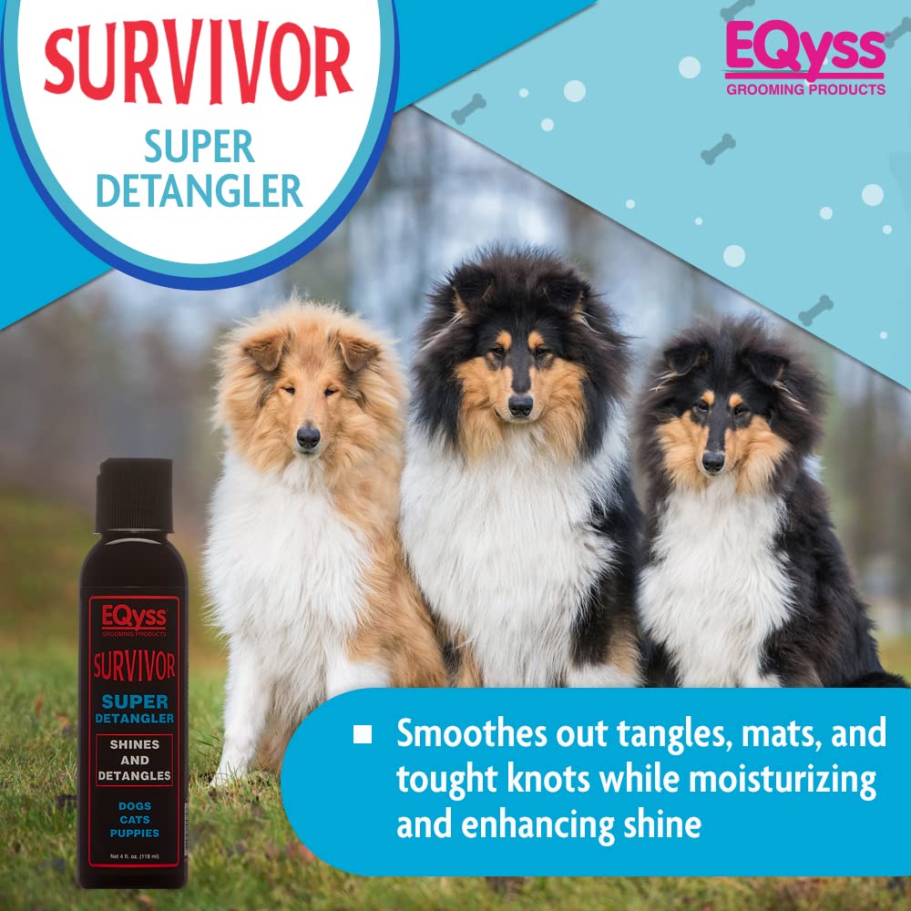Eqyss Survivor Détanglant – nattes longues démêle sans douleur et réduit les nœuds