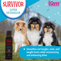 Eqyss Survivor Détanglant – nattes longues démêle sans douleur et réduit les nœuds