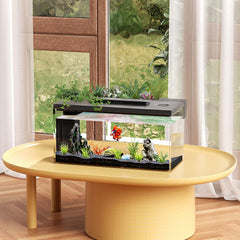 ERAARK aquarium betta filtre intégré et pompe, circulation efficace.