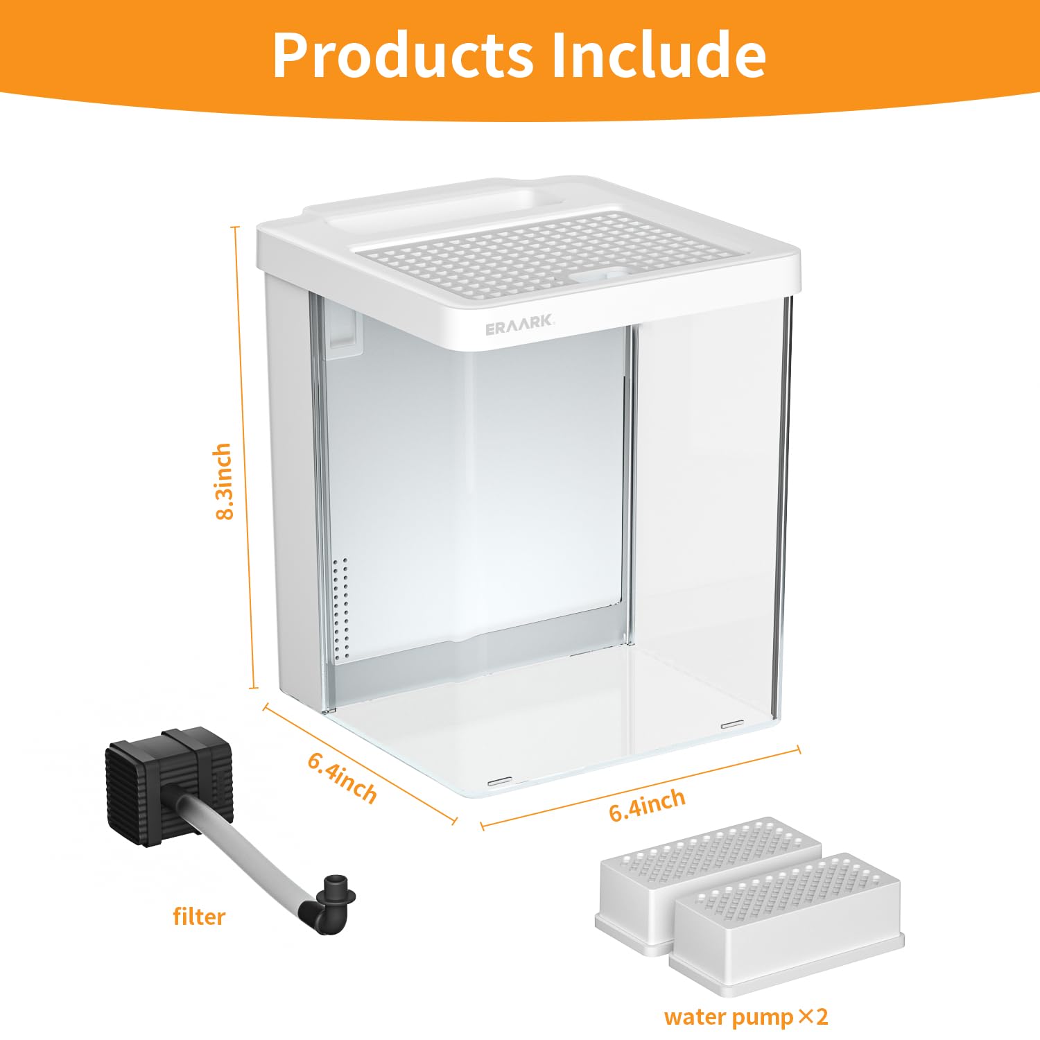 ERAARK pompe incluse garantissant une circulation d’eau efficace.