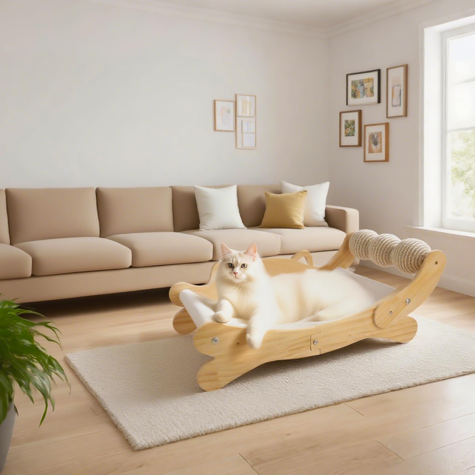 ERGTFVN parfait pour appartements et catios, économiseurs d'espace