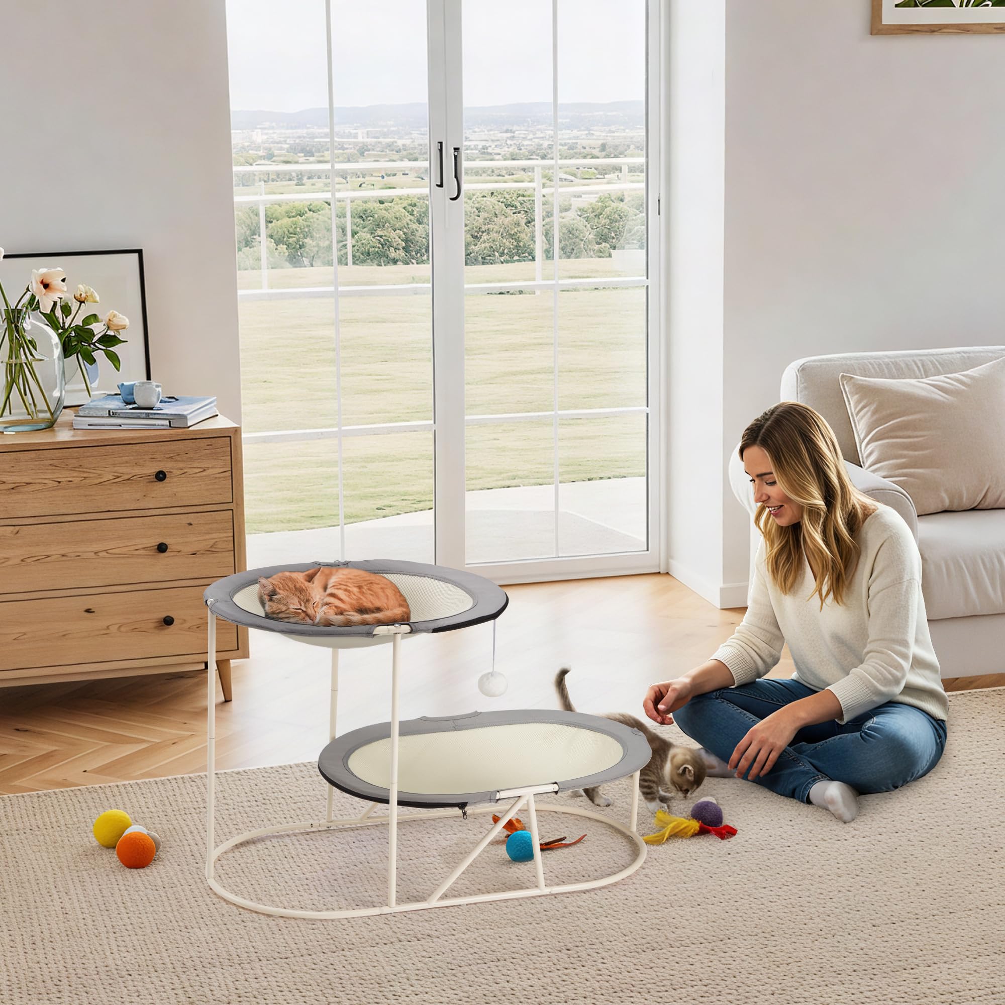 Erinnyees nettoyage rapide: housse lavable et surface exterieure essuyable.