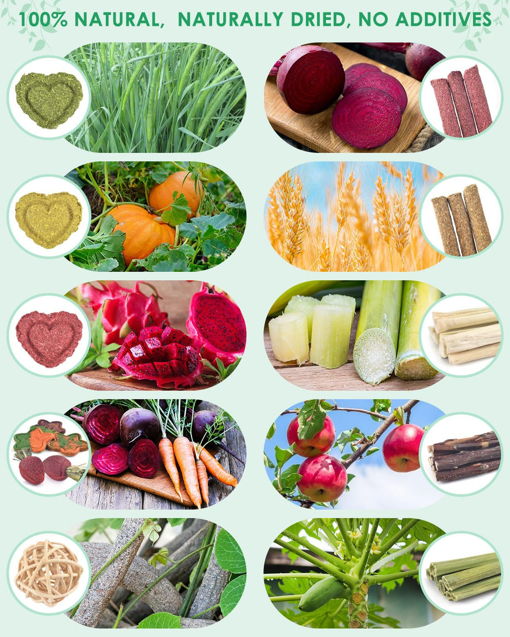 ERKOON 53 – jouet-grignage lapin fraises, apporte couleur et stimulation sensorielle.