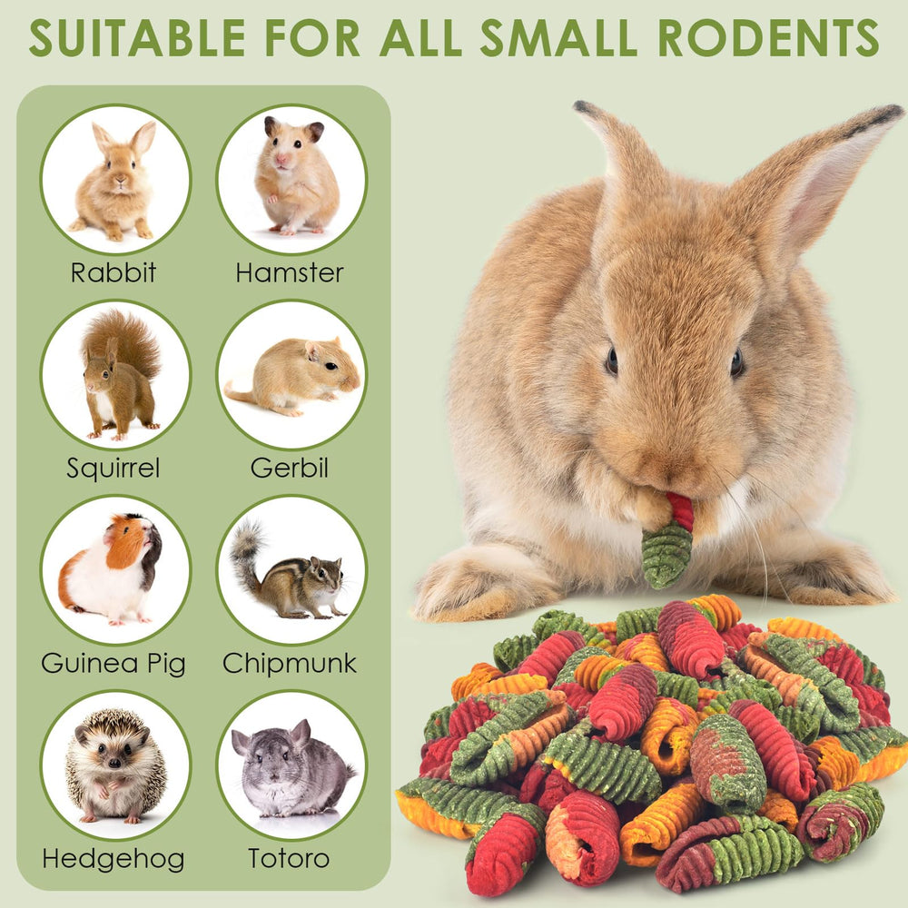 Friandises ERKOON pour chinchilla conviennent lapins et petits rongeurs.