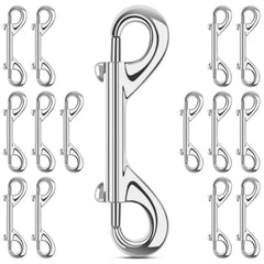 ERKOON crochets double tête 3,5 pouces, ensembles 15, pour suspensions durables.