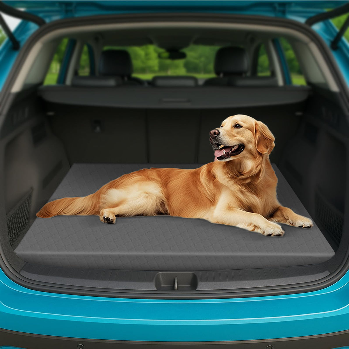 ESCRODOI-panier-chien-auto-tronc offre un confort durable en trajet.