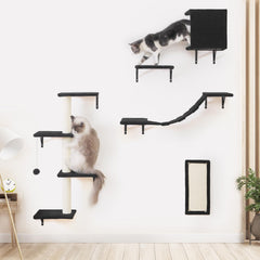 ESOTTE maison-chat-mural : refuge douillet et espace de jeu vertical.