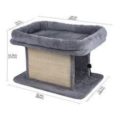 Esprsct Lit Chat Planche Brossage, entretien facile du pelage pour chats et petits chiens.