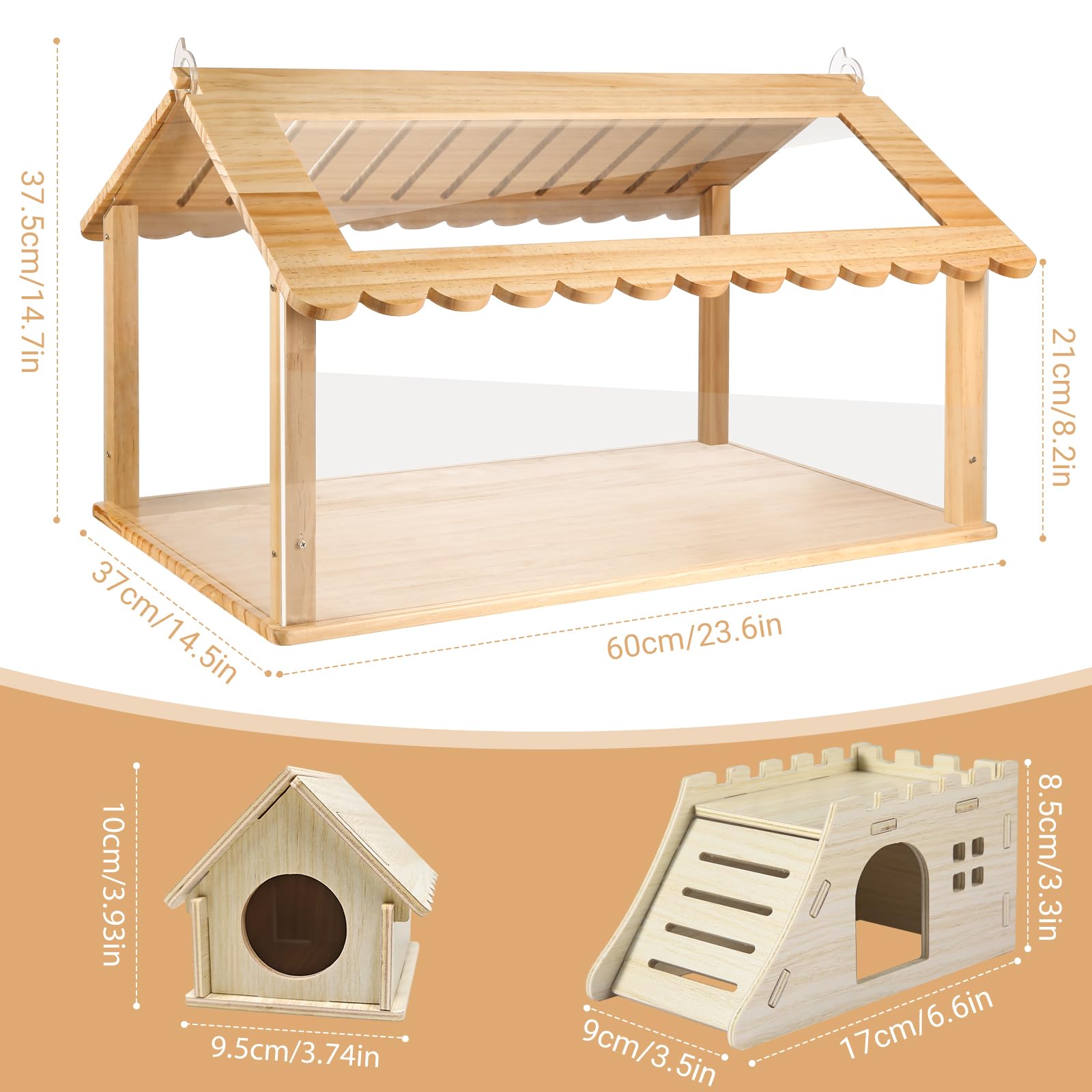 Essenhome maisons hamster petites offrent un espace de repos sûr et pratique.