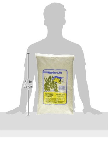 Estes Este Crushed Coral pour Aquarium – gros grains de corail, substrat durable pour tortues.