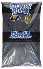 Estes sable noir marin pour aquarium, stabilise le substrat et contraste élégant.