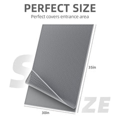 ESTHELLO Tapis litiere chat honeycomb design superieur protege les sols