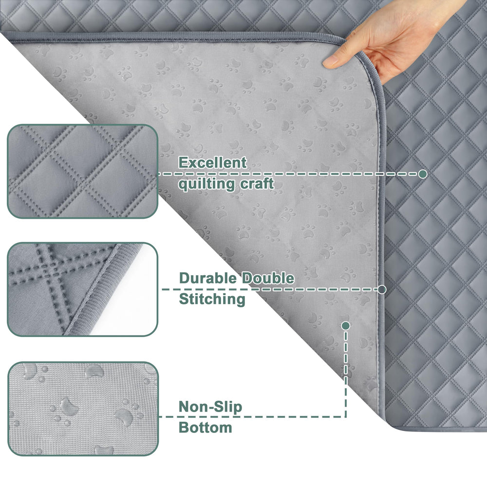 Eterish tapis d'absorption élevée, grande capacité pour les petits accidents.