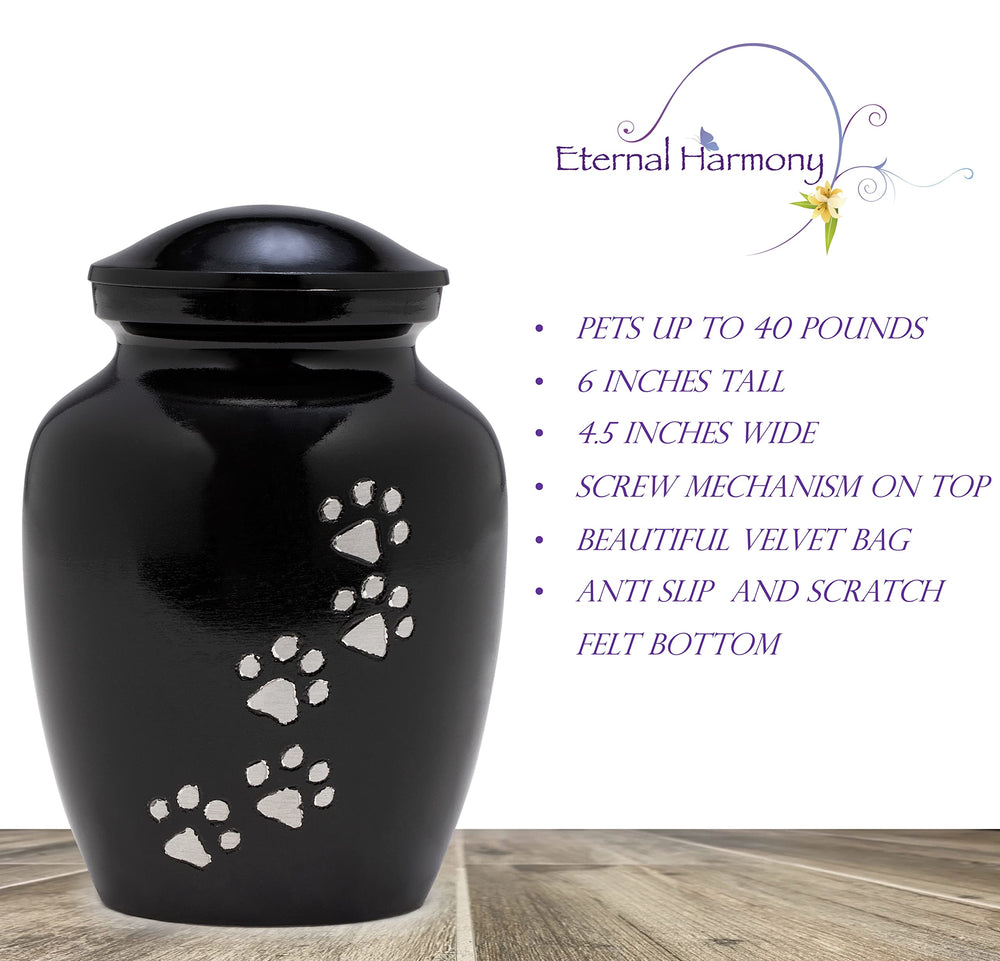 Base feutée Eternal Harmony protège le mobilier et stabilise l’urne.