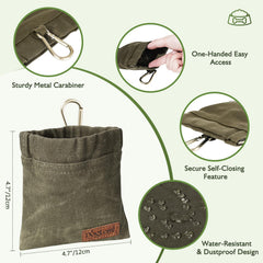 ETIAL attache-pantalon-laisse: fixation polyvalente pour chien lors des balades.