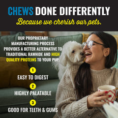 etta says! bouchée au canard, protéinée et douce, pour soutenir les gencives et la mastication.