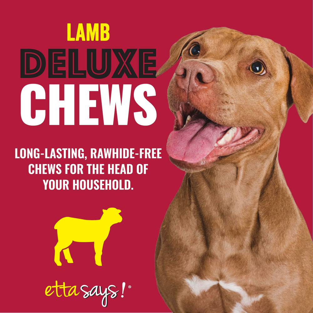 etta says! deluxe lamb - Texture ferme pour chiens actifs