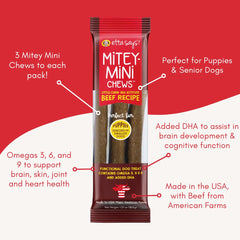 etta says! Mitey Mini Chews – sans odeur – snack propre après chaque récompense