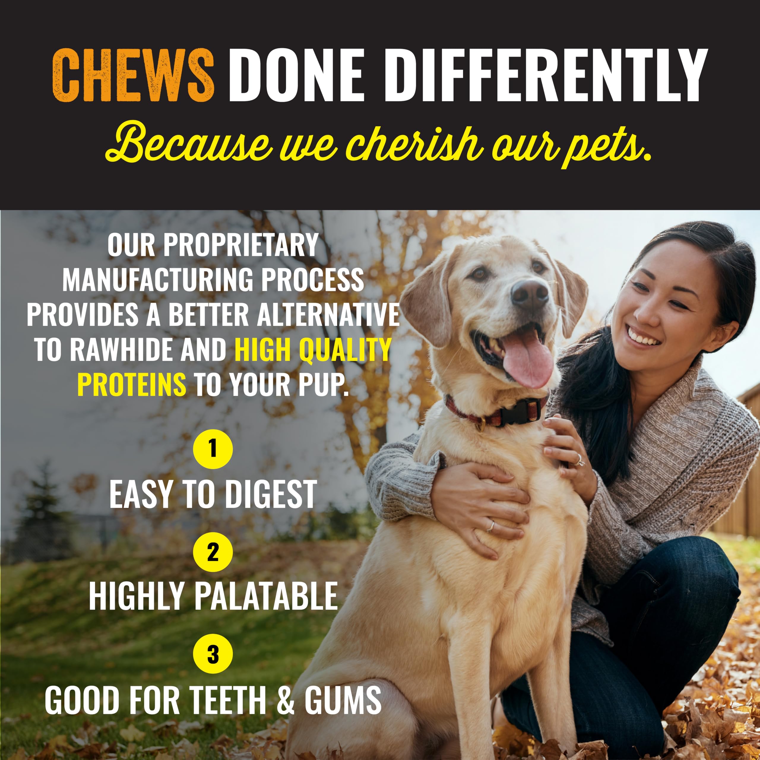 etta says! friandises faciles à digérer pour chiens, bonnes pour les dents