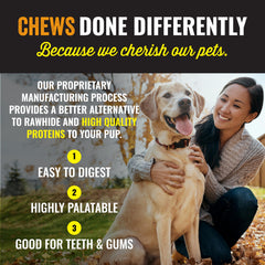 etta says! friandises faciles à digérer pour chiens, bonnes pour les dents