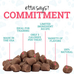 etta says! friandises porc-bacon sans gélatine et sans céréales, pour plus de choix.