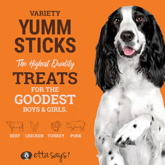 etta says Yumm Sticks poulet, récompense naturelle pour chien