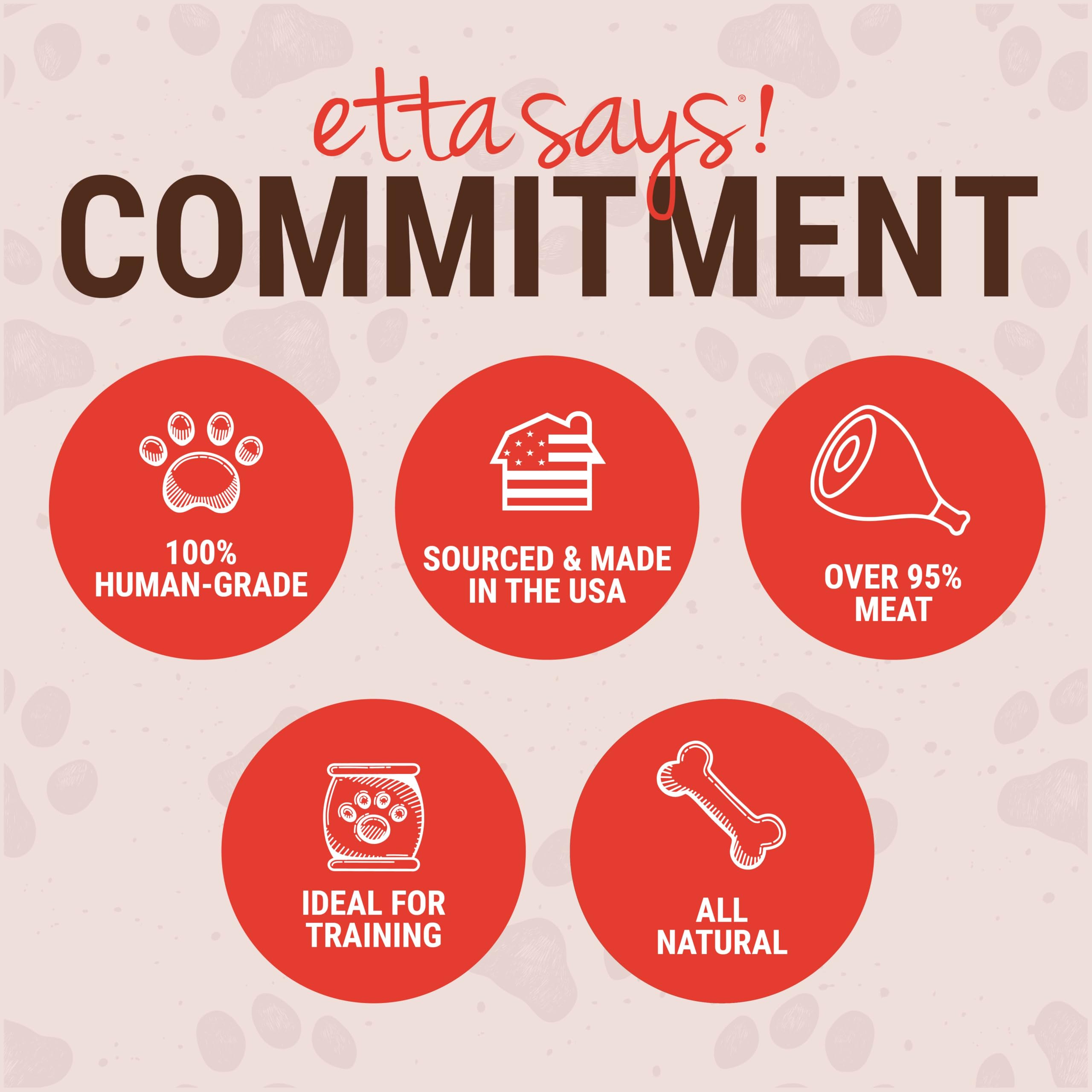 etta says Yumm Sticks qualite humaine fabrication conforme