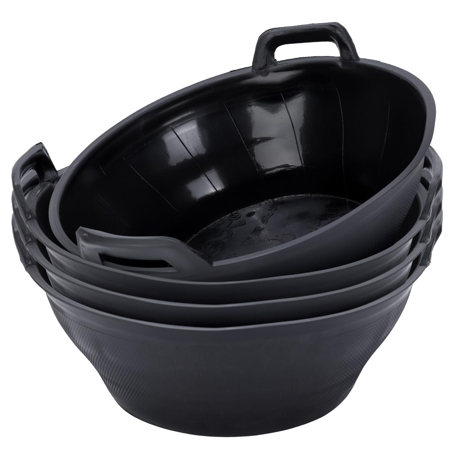 EUBUY grand bac caoutchouc pour bétail et animaux domestiques — nettoyage facile.