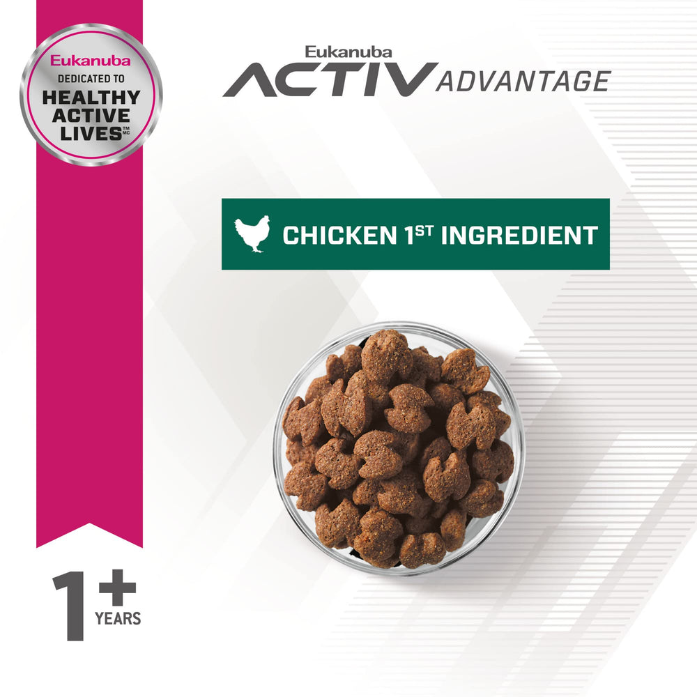 Croquettes Eukanuba Fit Body, 40% moins gras pour une silhouette tonique.