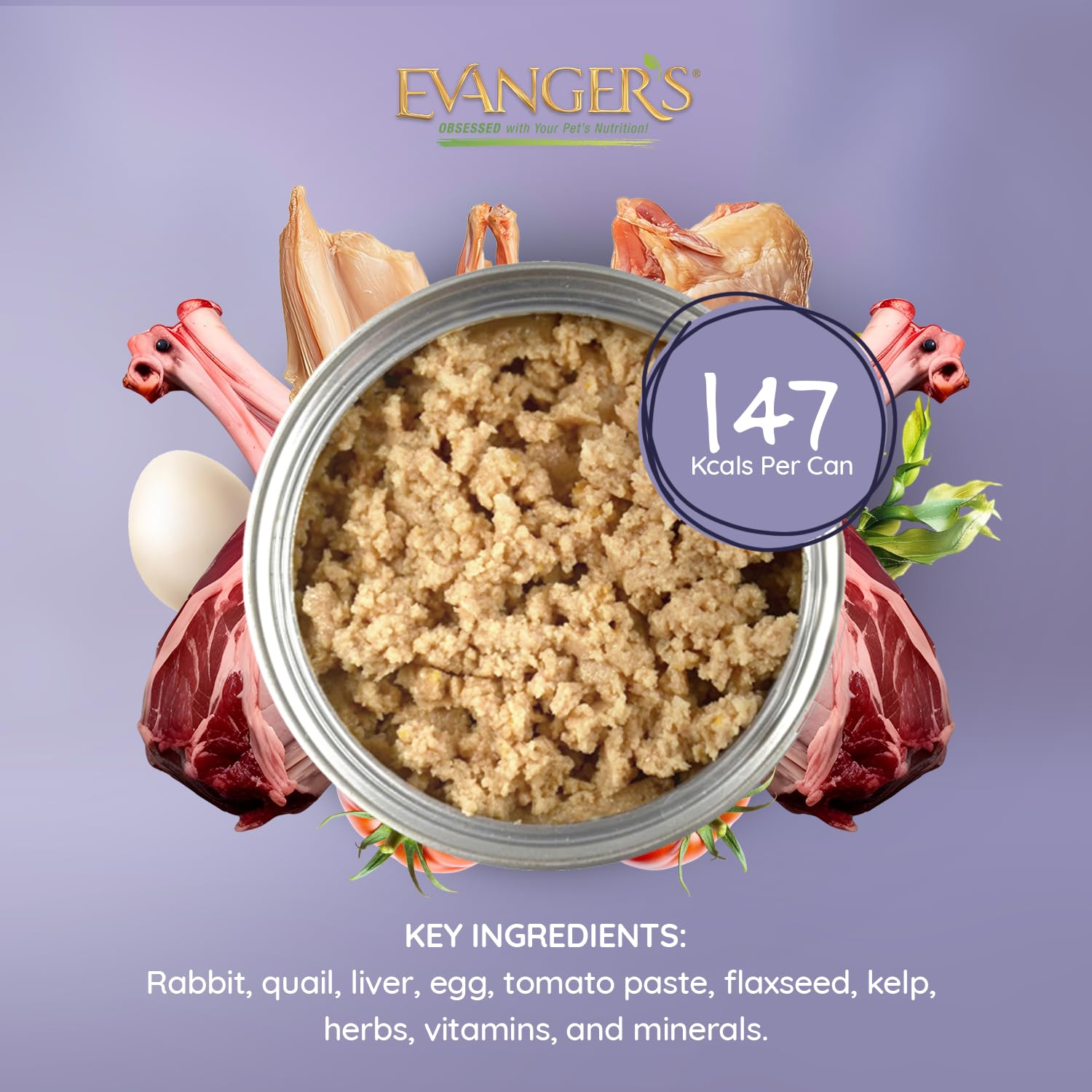 Foie inclus dans Evanger's pour un goût plus riche et soutien énergétique naturel.