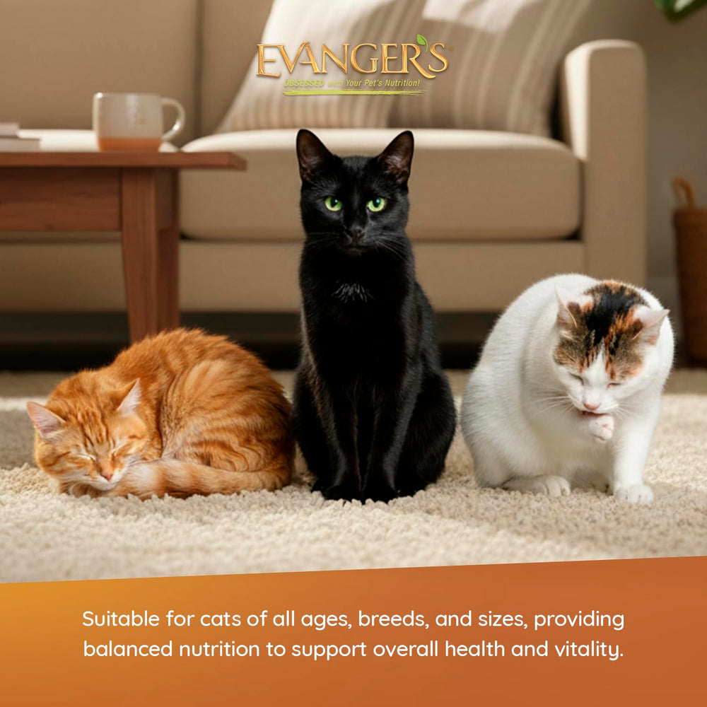 Evanger's Heritage Classics emballage sans BPA — boîte fiable et pratique pour plusieurs chats.