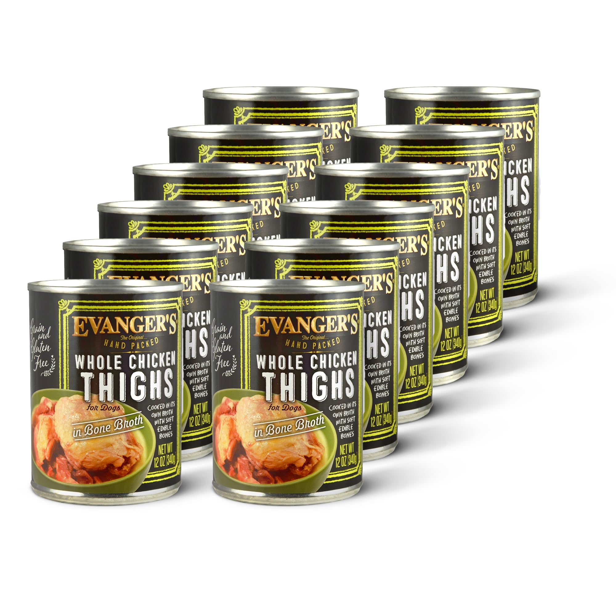 Evanger's Heritage Classics – poulet entier dans bouillon, hydratation naturelle et goût riche.