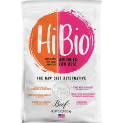 Evanger’s Hi-Bio Air-Dried Boeuf: Morceaux doux pour portions faciles et appétentes.