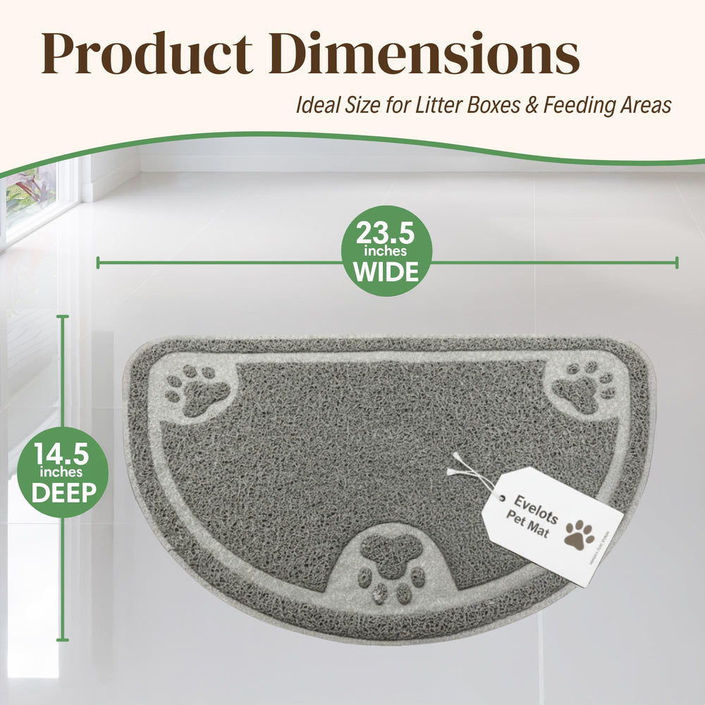 Evelots tapis-litiere-robuste-utilisation: résiste à l'usage quotidien.