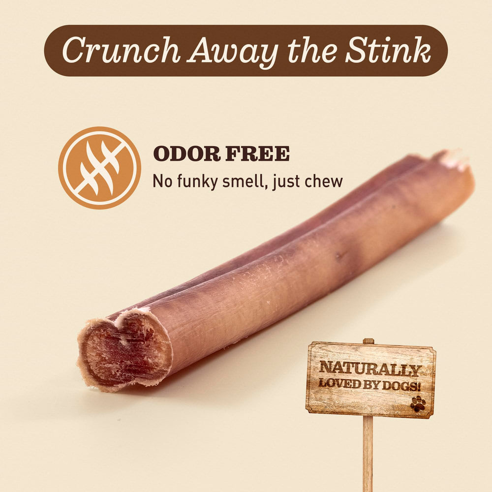 Ever Farm bully-stick ingrédients-boeuf: 100% boeuf sans additifs.