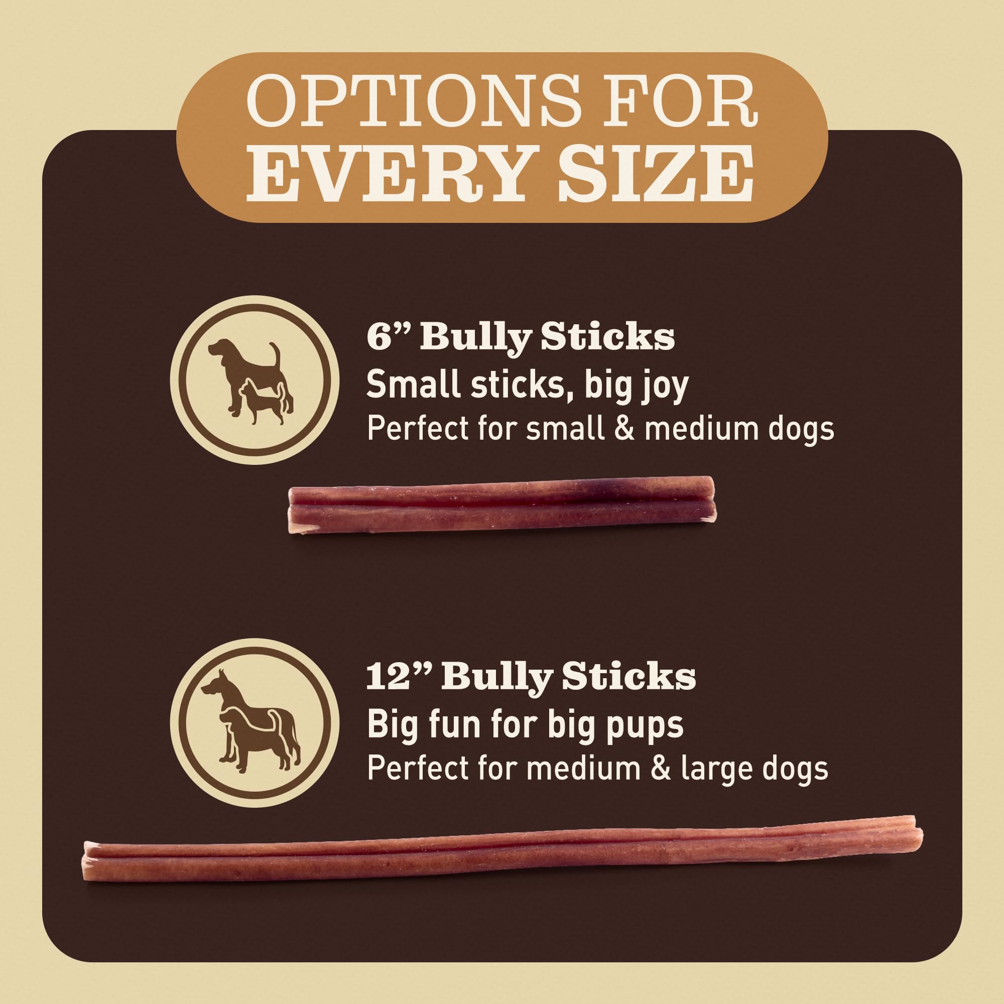 Ever Farm bully-stick quotidien: utilisation régulière pour occuper et soutenir la dégustation.