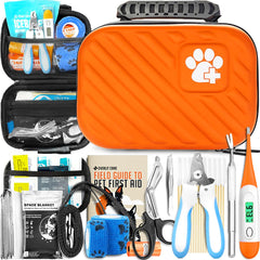 EVERLIT CARE kit-secours-animaux 95pieces: ensemble complet pour urgences