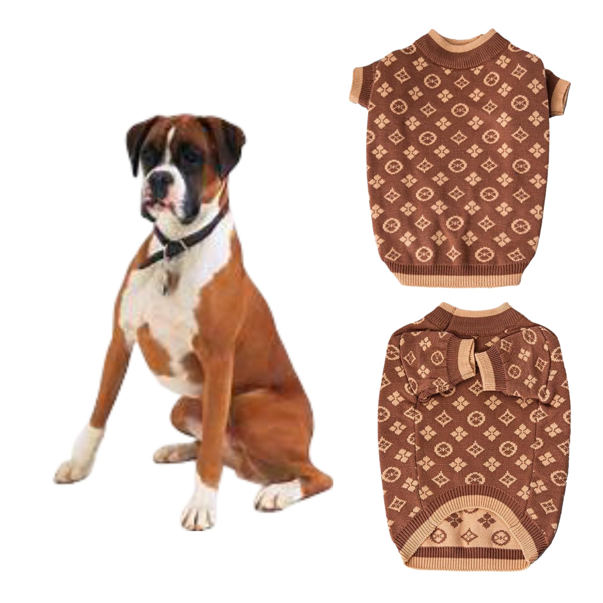 Everything Chic pull-chien-luxe-maille-douce: confort thermique pour petits chiens.