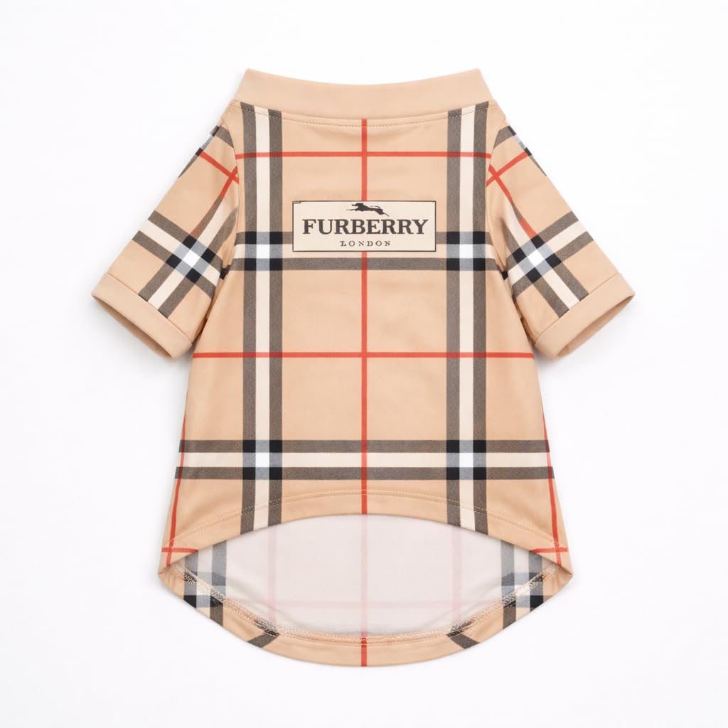 Everything Chic t-shirt chien luxe : détail tissu doux mélangé assure confort quotidien.